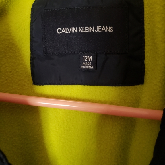Calvin klein jeans infant boys coat.sz.12 mths.condtion.used like new.exelent . - Picture 7 of 7